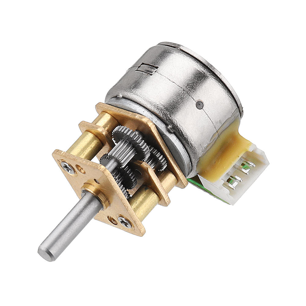 DC 5V 30RPM 15RPM 5RPM Stepper Motor Gear Motor with All Metal Gearbox