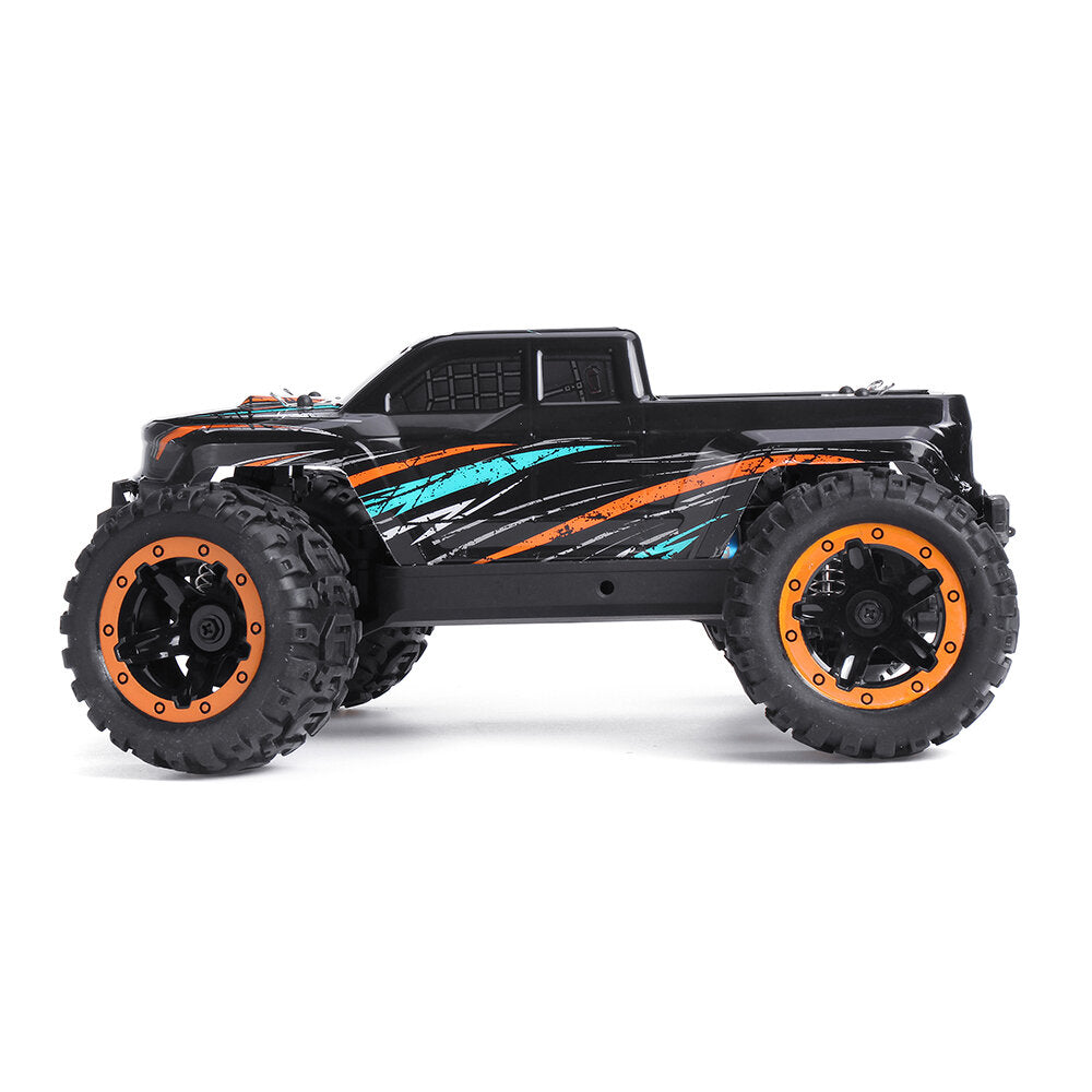 Two Battery 1/16 2.4G 4WD 45km/h Brushless RC Car LED Light Off-Road Truck RTR Model