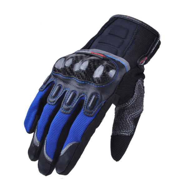 Motorcycle Full Finger Gloves Touch Screen Carbon Fiber For Dirt Bike Racing Cycling