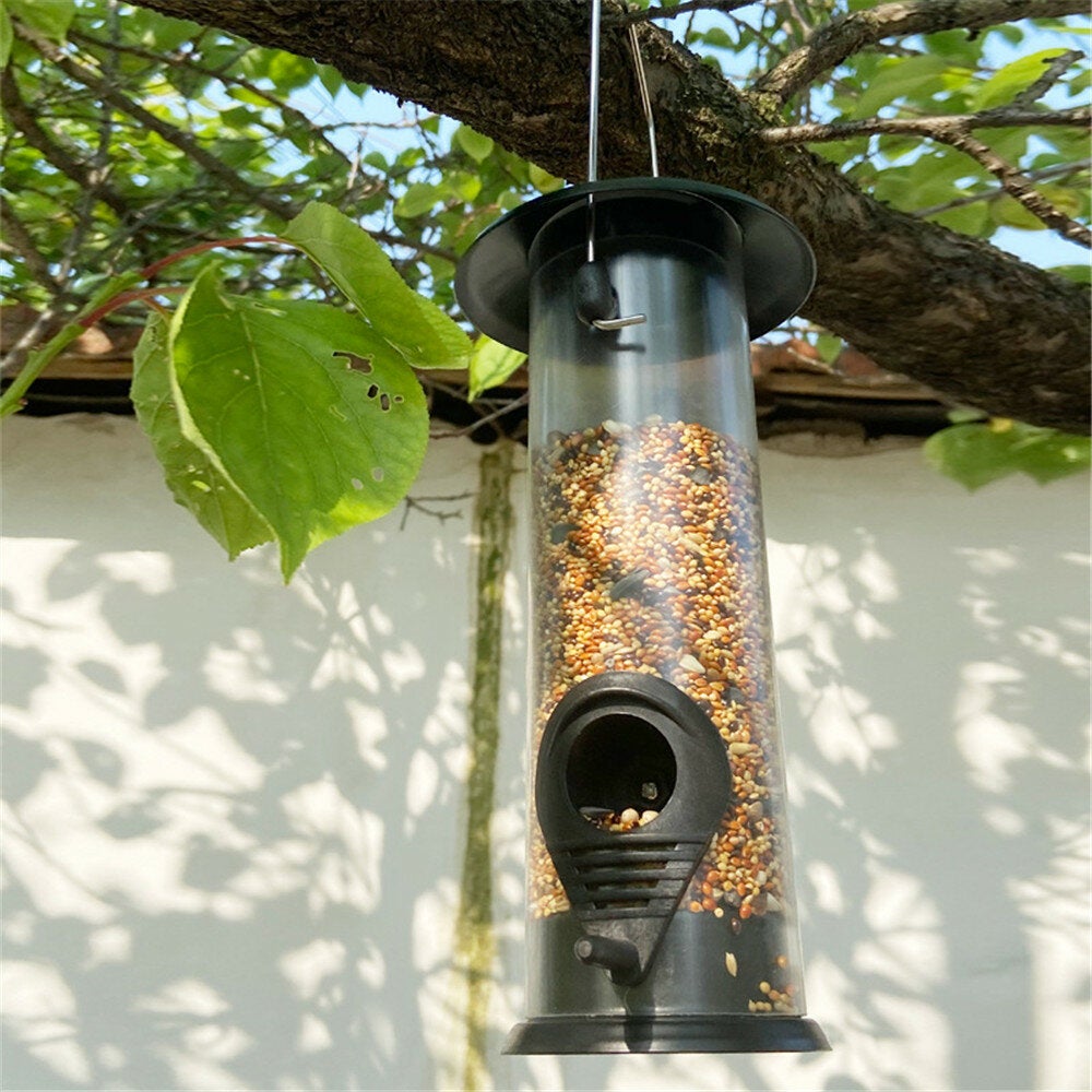 Hanging Wild Bird Seed Feeder Bird Feeding Tool Garden Paddock Outdoor Decoration Pet Supplies Bird Tableware Bird Feeder