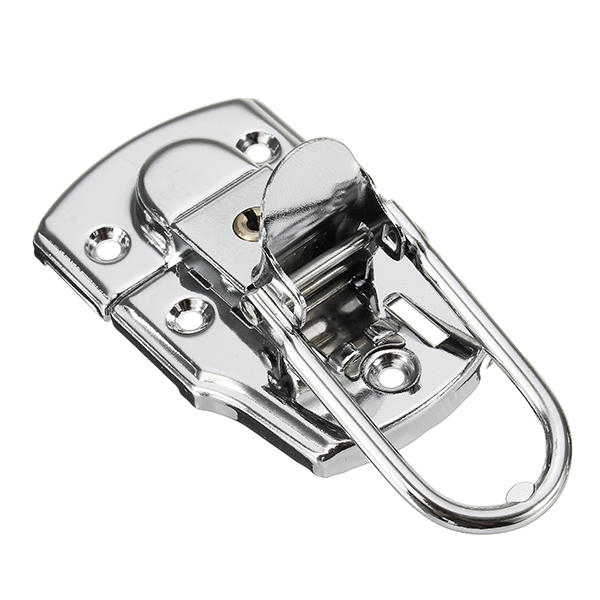 7645mm Chrome Plated Drawbolt Closure Latch Case Latch Key Locking