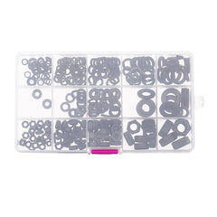 231pc Hex Nut Flat Washer Spring Lock Washer Carbon Steel M4/M5/M6/M8/M10 Assortment