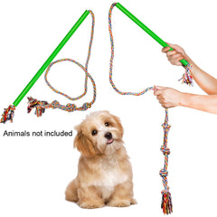 Dog Rod toxick Colorful Rotar Outdoor Extendable Funny Cat Bite Rotary Oral Care Extendable Colorful Pets Toys