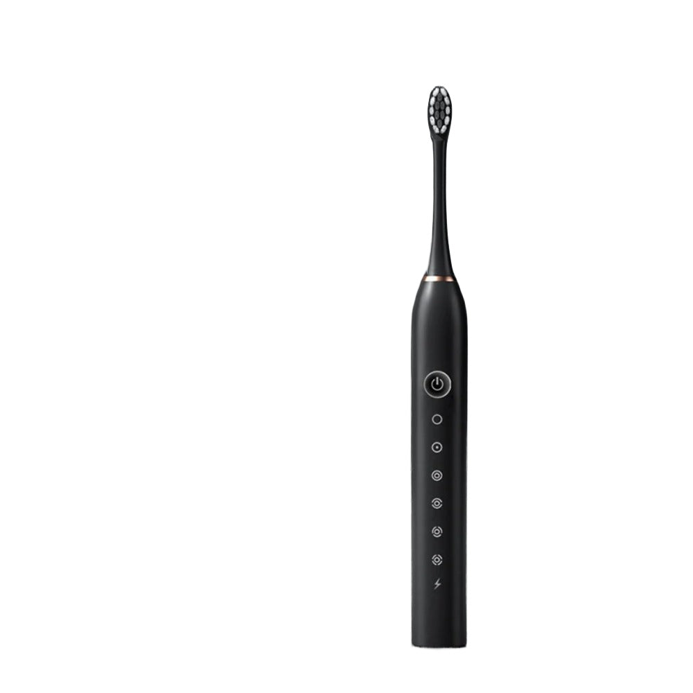 Adult Sonic Electric Toothbrush - USB Rechargeable with 8 Replacement Heads