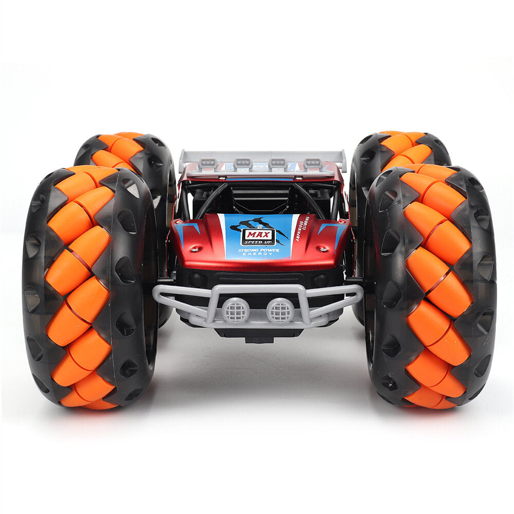 1/10 2.4G 4WD RC Stunt Car Gesture Sensor Watch Remote Control Lighting Music High Speed Off-Road Truck Climbing Vehicles Models