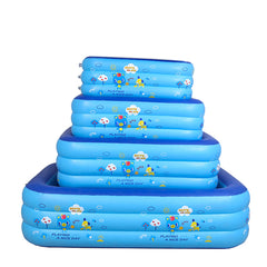 1.2/1.3/1.5/1.8M Kids Inflatable Swimming Pool Childs Toddlers Family Backyard Garden Pool