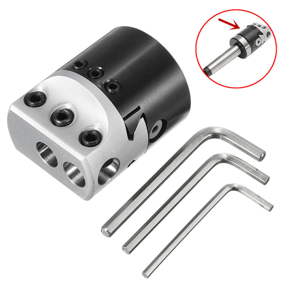 1/2 Inch 50mm Boring Head Lathe Milling Tool Holder for 1/2 Inch Boring Bar Lathe Tools