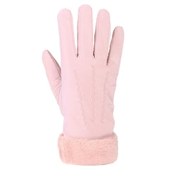 Women Gloves Velvet Keep Warm Touch Screen Windproof Winter Wool Mittens Glove