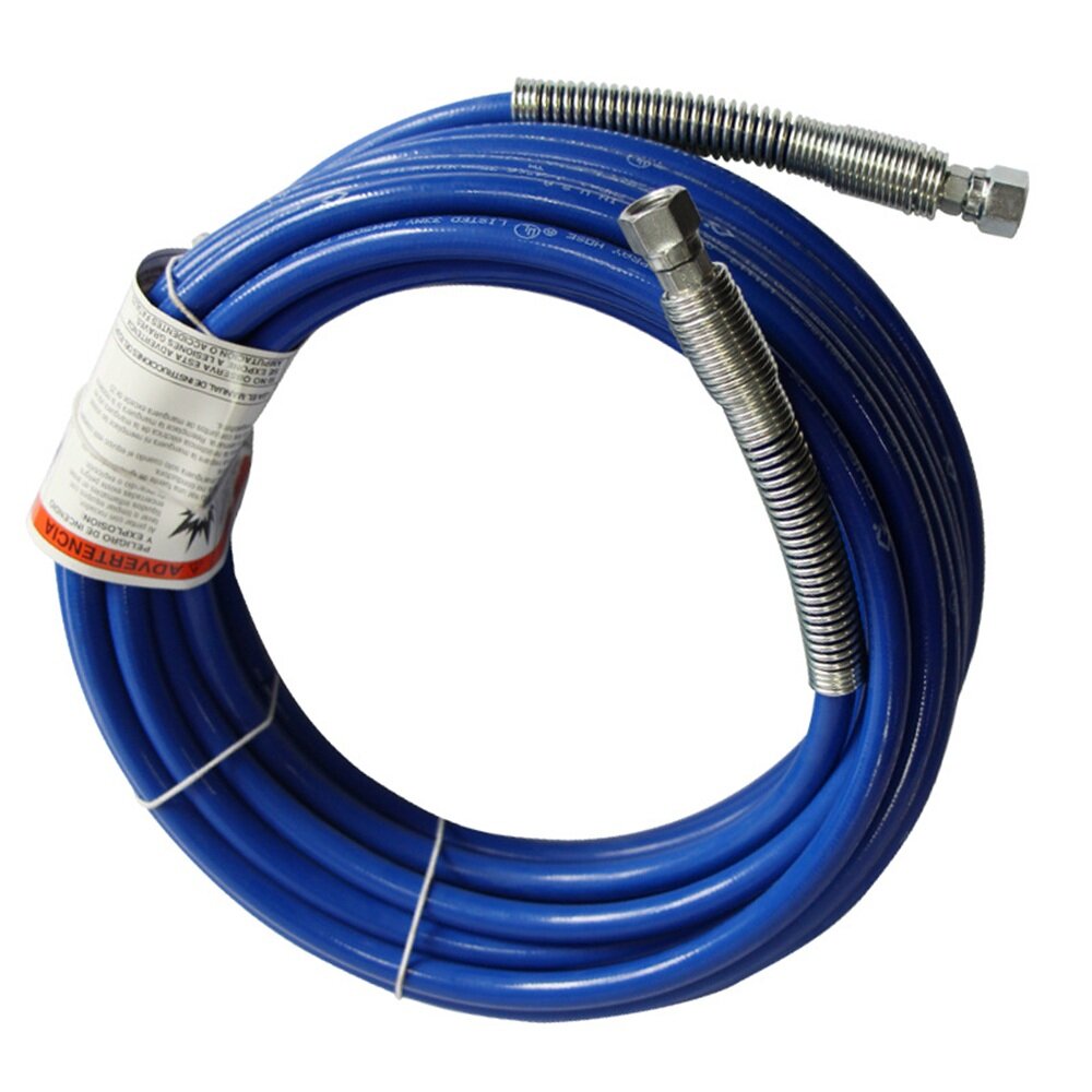 1/4" Adapter Airless Sprayer High Pressure Hose 10/13/15/20/30M Length Paint Sprayer Spare Part for Conveying Mensela Spraying Machine