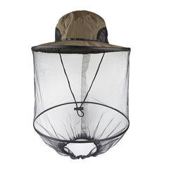 Mosquito Repellent Hat Beekeeping Cap with Mesh Face Shield and Neck Cover