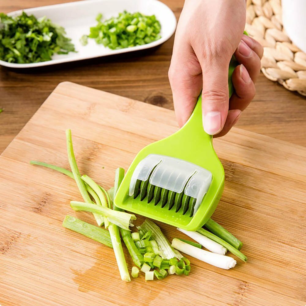 Stainless Steel Green Onion Slicer Vegetable Garlic Cutter Shredder Kitchen Tools