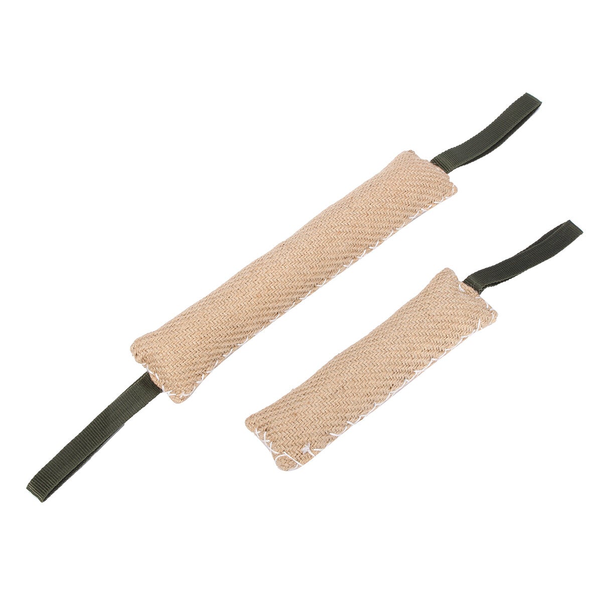 Handles Jute Police Young Dog Bite Tug Play Toy Pet Training Chewing Dog Bite Protection Arm Sleeve