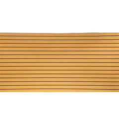 900mmx2400mmx5.5mm Gold and Black EVA Foam Faux Teak Sheet Boat Yacht Synthetic Teak Decking