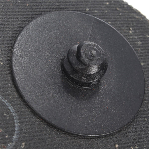 25pcs 24 Grit 2 Inch R-Type Abrasive Sanding Discs Roll Lock Sanding Pads