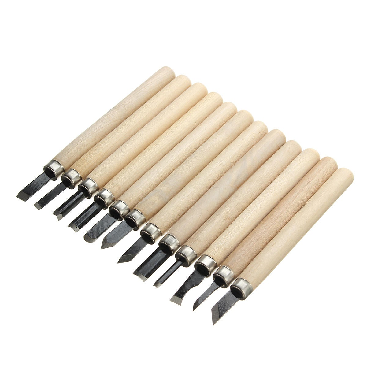 3/8/12Pcs Wood Carving Chisels Cutter Craft Hand wood working Tools For Sculpture Engraving