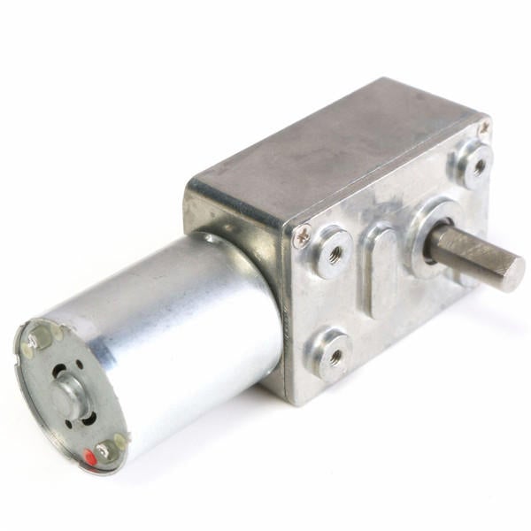 12V 5rpm High Torque Turbo Worm Geared Motor DC Motor.