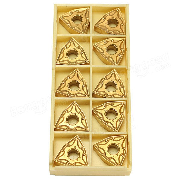 Index External Lathe Turning Tool Holder With 10pcs Blades