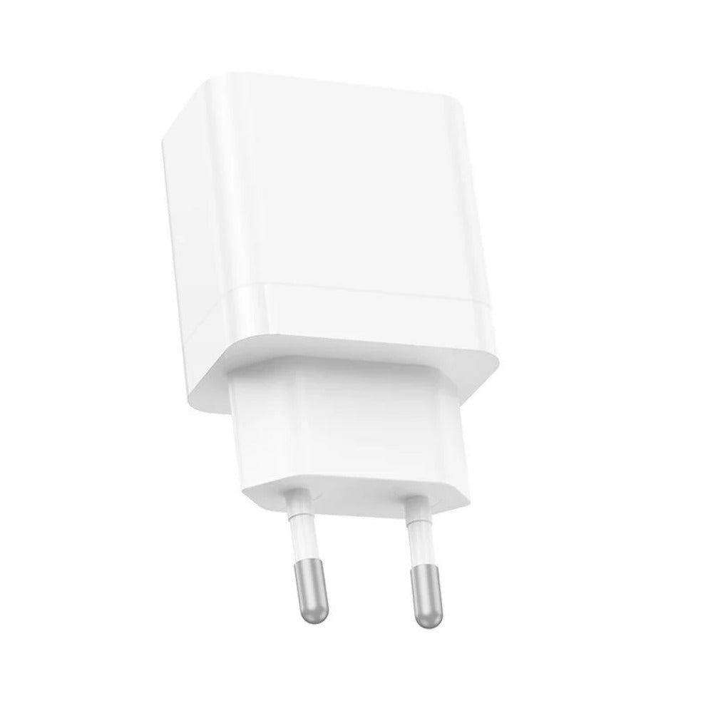 10.5W Dual USB-A Fast Charger EU Plug for iPhone, Hui, Samsung, Xiaomi