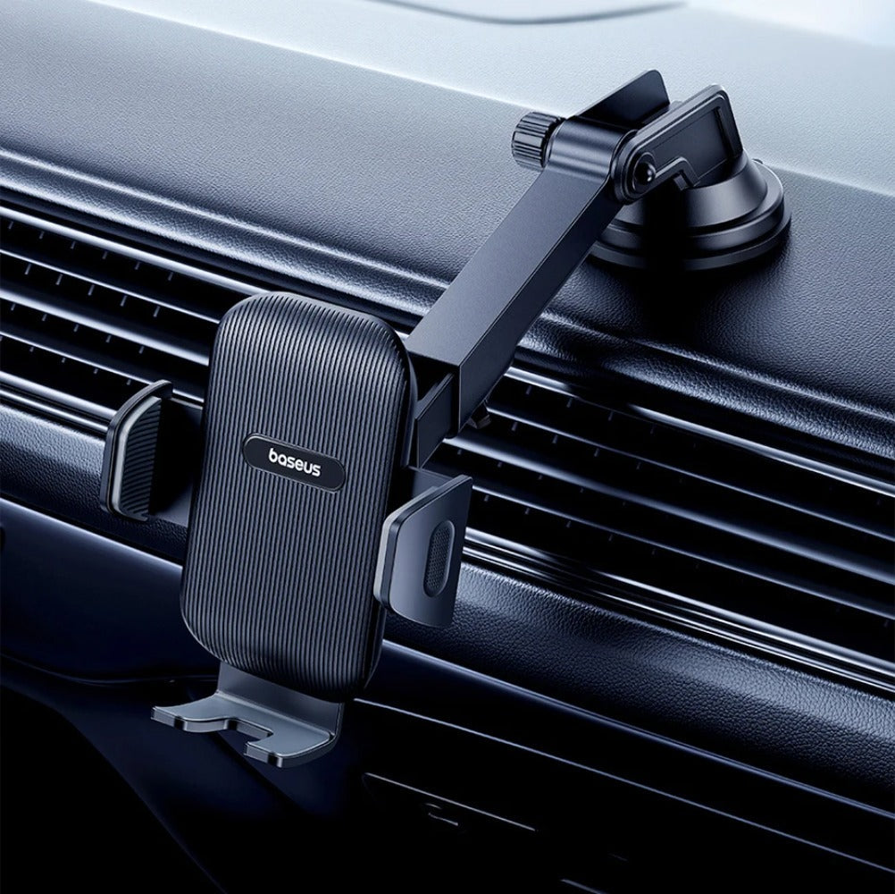 Car Phone Holder for Dashboard, Windshield & Vent | iPhone, Xiaomi, Hui, Samsung