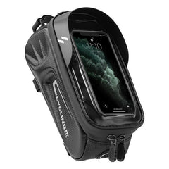 1.7L 6.4inch Bicycle Bag Waterproof Touch Screen  Front Tube Frame MTB Road Bike Bag Outdoor Camping Cycling
