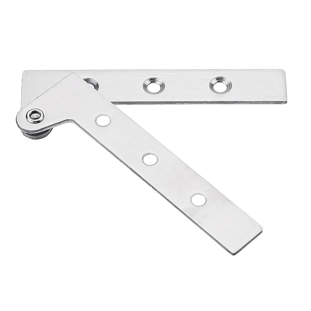 Stainless Steel Concealed Hinge 7-Shape Chicken Mouth Shape Door Hinge 360 Degree Rotating Hardware