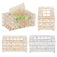 Tissue Box Paper Rack Office Table Accessories Holder Napkin Tray for Home Hotel Car