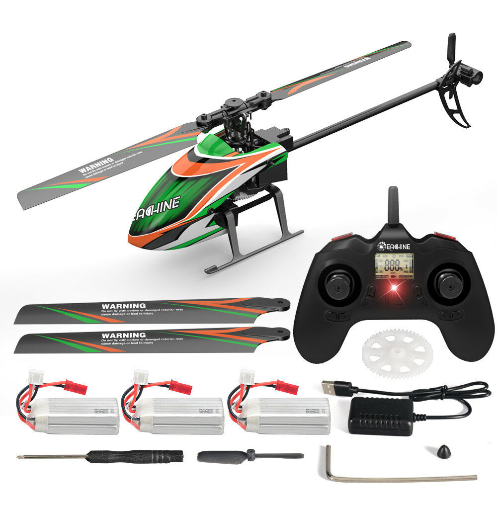 2.4G 4CH 6-Axis Gyro Altitude Hold Flybarless RC Helicopter RTF