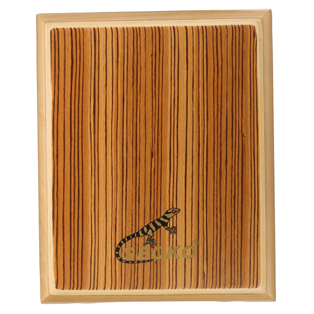 Percussion PAD-2 Zebra Wood Cajon Box Drum