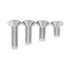 M3ASH5 10pcs M3 Hex Countersunk Flat Head Screws Alloy Steel Titanium Plated 12.9 Grade