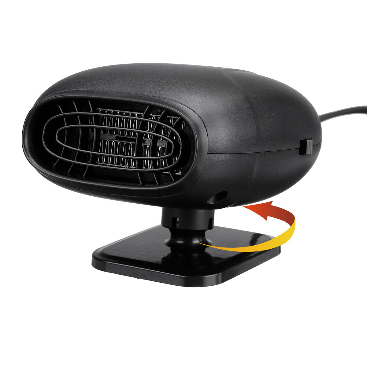 3-IN-1 12V/24V Portable Vehicle Heater 360 Rotating Car Auto Electric Heater Heating Cooling Fan Defroster Demister