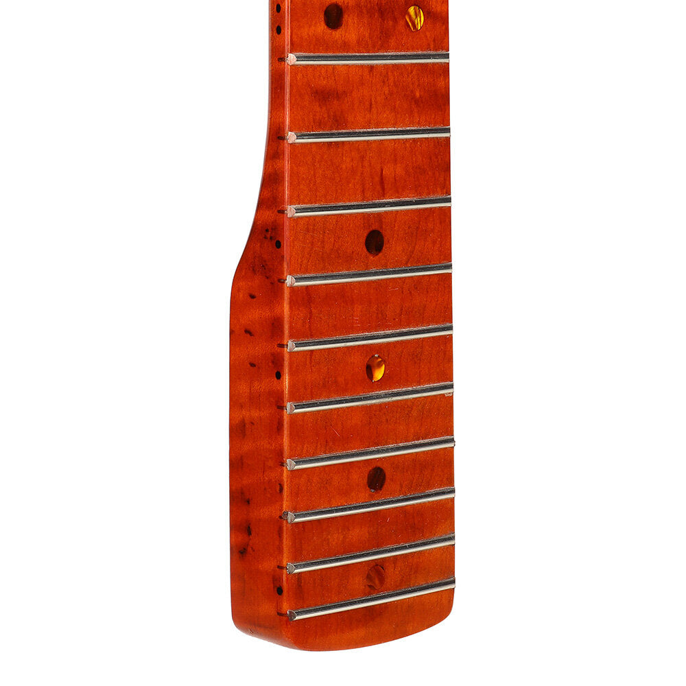 Vintage Electric Guitar Neck 21 Frets Fingerboard Maple Neck Replacement for ST Strat Guitar Parts Accessories