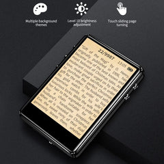 2.4 Inch bluetooth Mp4 Player Touch Screen with Voice Recorder Radio E-Book Reading Speaker