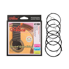 Classical Guitar Strings AC136BK With Black Nylon 6 Strings Guitar Accessories