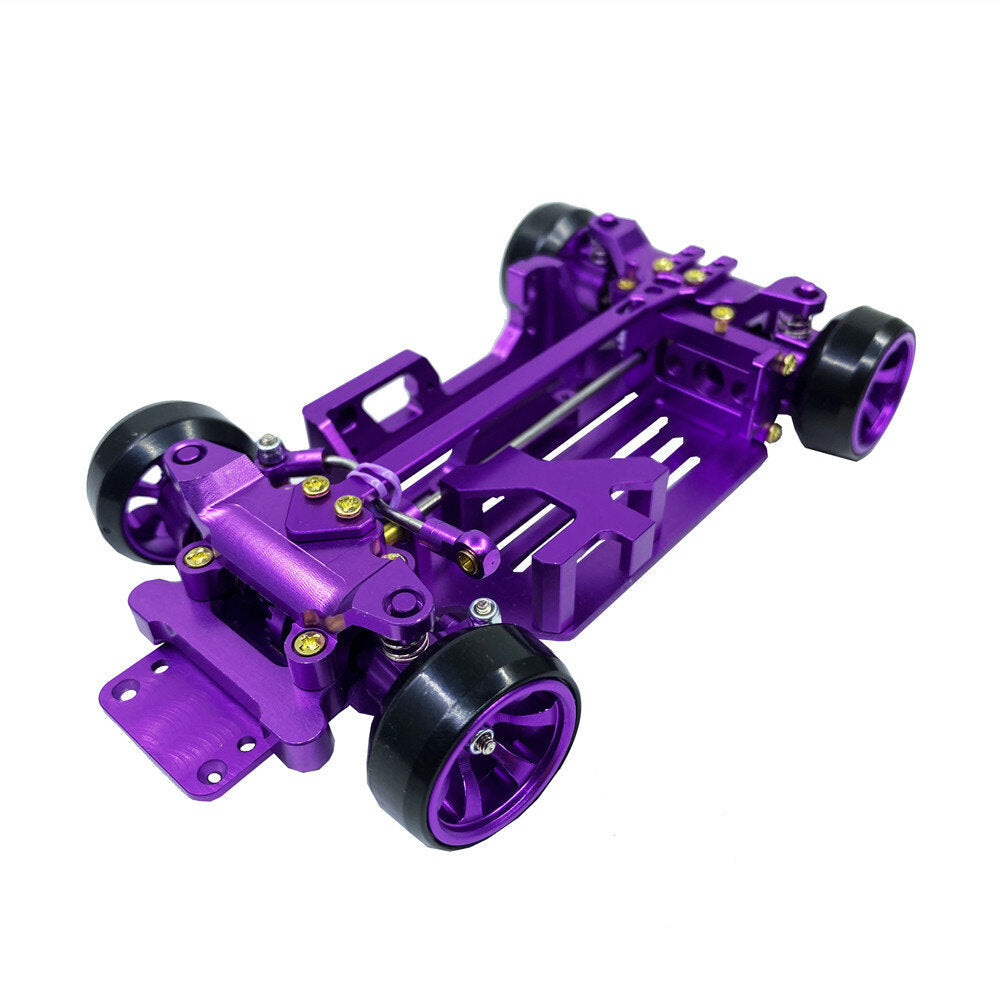 1/28 4WD Metal Rear Drift Repellent Frame Version RC Car Parts Electric DRZ XRX Mini Z Racing Model