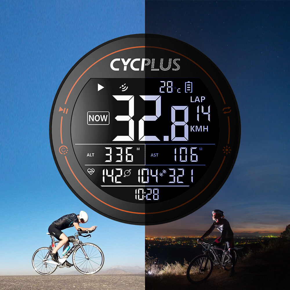 Bike Computer ANT+ GPS Bluetooth Smart Wireless Stopwatch Speedometer Odometer Waterproof for MTB Road Cycle