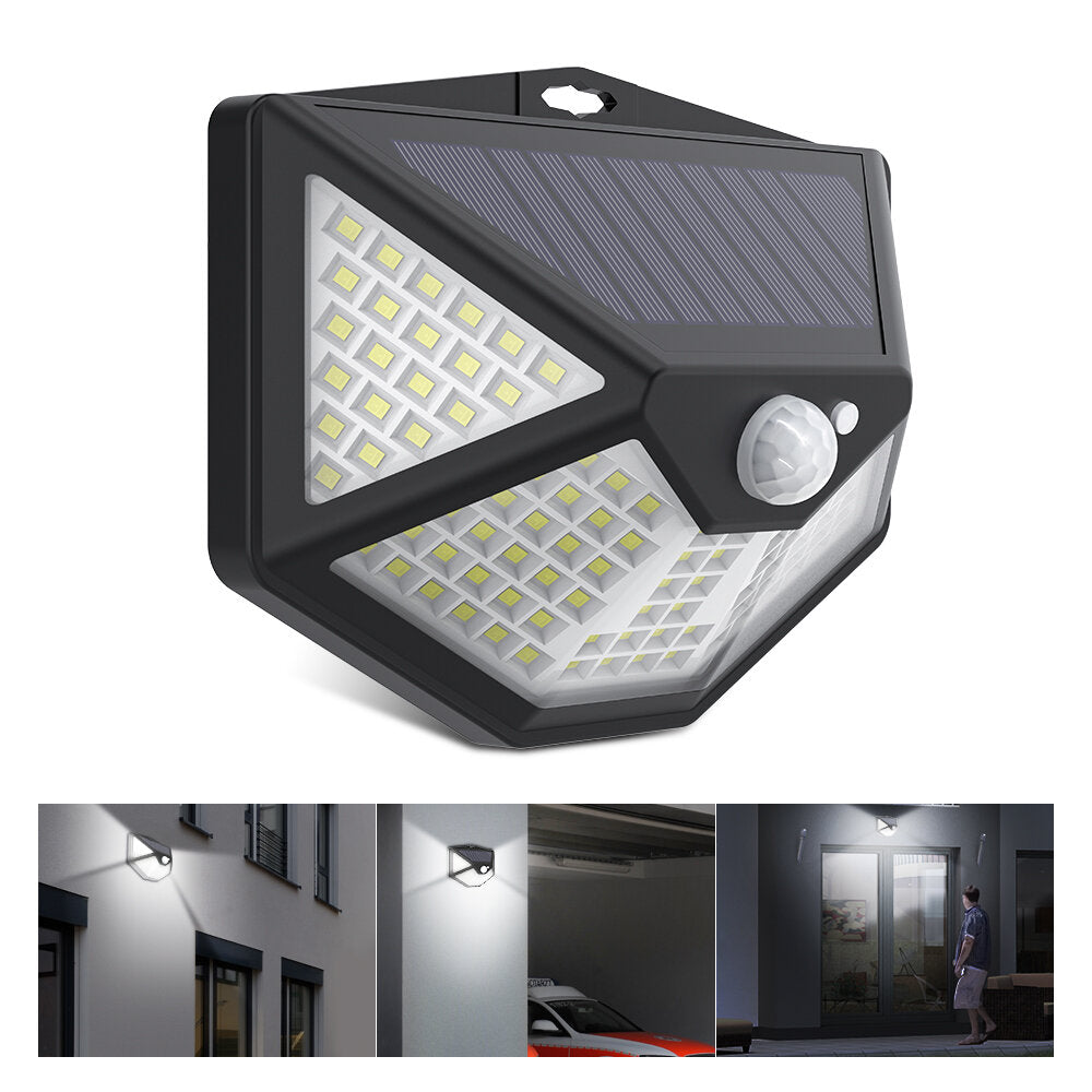 PIR Sensor 112LED Solar Wall Lamp Five-Direction Luminescence Solar Light IP65