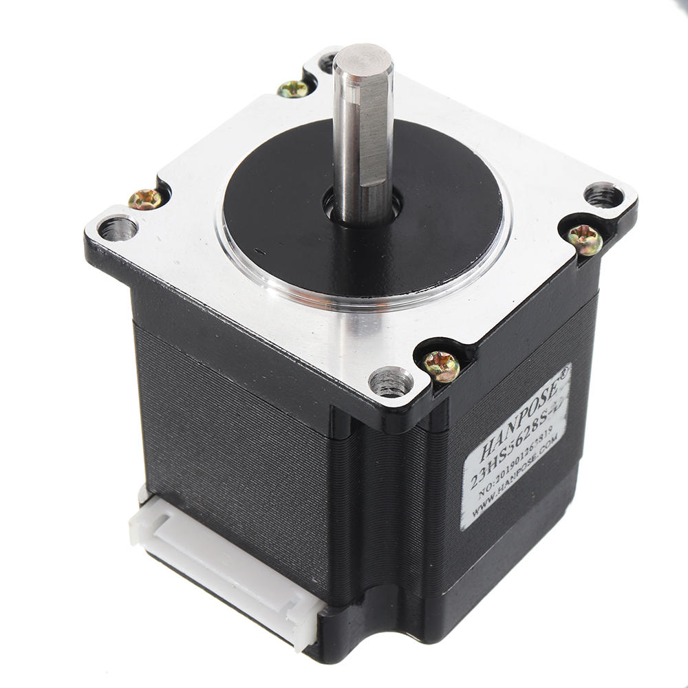 Double Shaft 23HS5628-D 56mm Nema 23 Stepper Motor 57 Motor 2.8A 126N.cm 4-lead CNC Laser Grind Foam Plasma Cut Engraving Machine