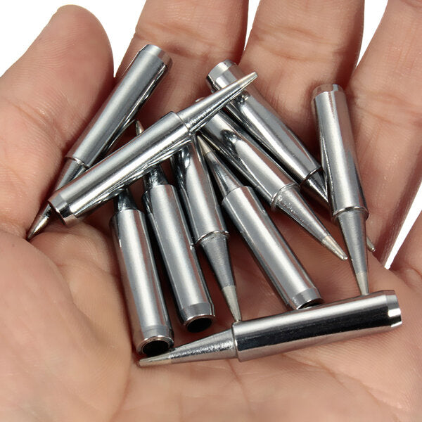 10pcs 900M-T-B Lead Free Solder Iron Tips for Soldering ReWork Station