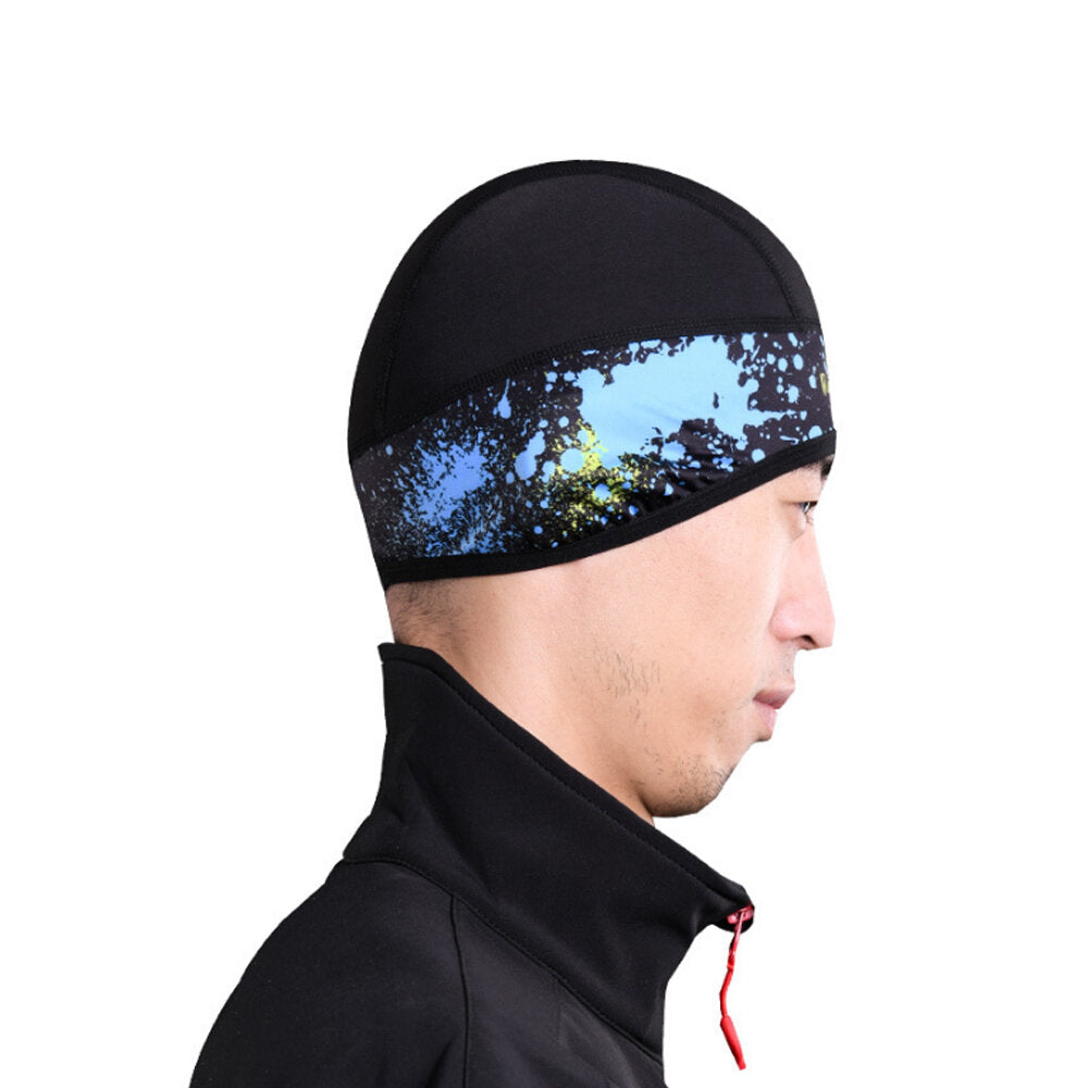 Bike Cycling Cap Quick Dry Breathable Winter Warm Sport Running Anti-UV Head Scarf Bicycle Hat