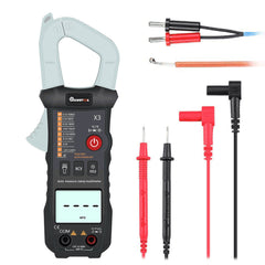 Fully Intelligent True RMS Clamp Meter 6000 Counts Automatic Identification Digital Multimeter with NCV / Resistor / Diode / On-Off Test / Capacitor Test