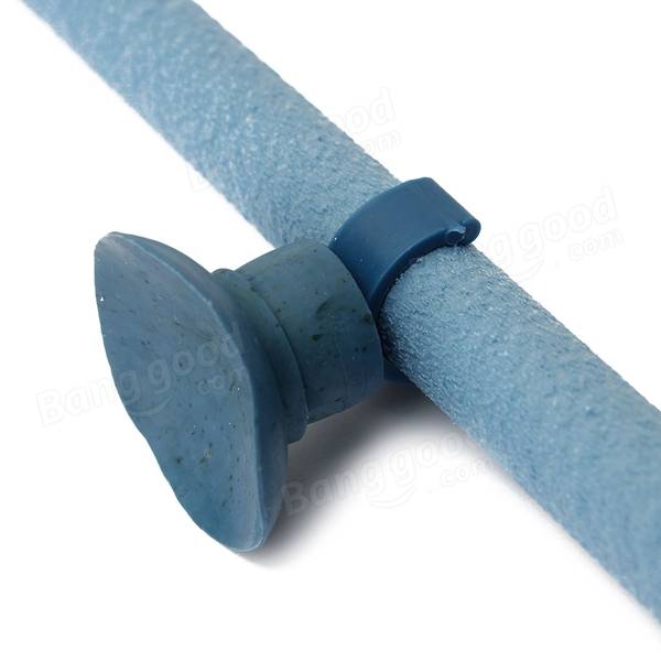 Blue Aquarium Fish Tank Wall Air Bubble Stone Tube