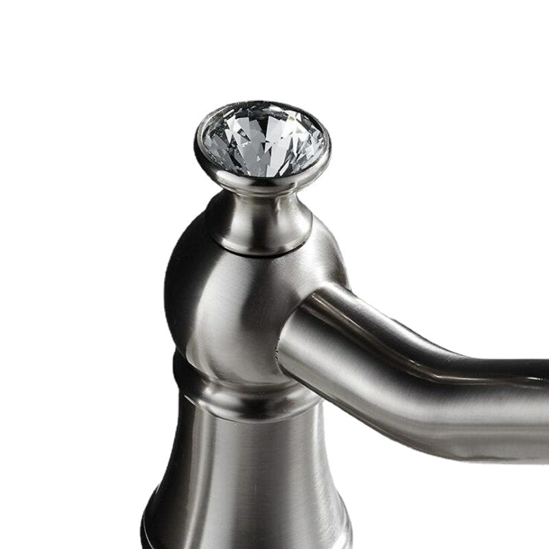 European Style Kitchen Sink Faucet Hot Cold Water Mixer Tap 360 Degree Swivel Good Valued Bathroom Modern