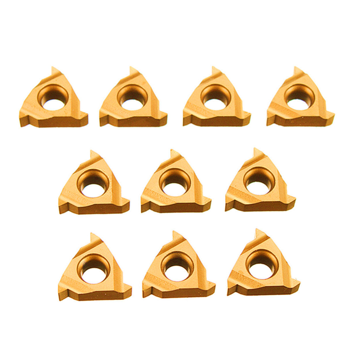 10pcs 11IR A60 Carbide Insert Internal Threading Insert For Turning Tool Holder Boring Bar