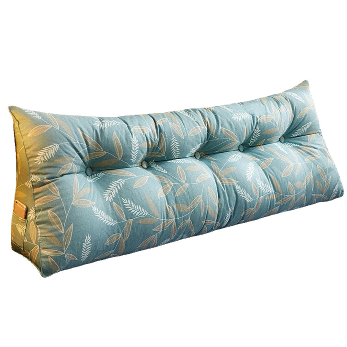 Triangular Wedge Cushion Soft Upholstered Pillow Headboard Reading Pillow Cushion Sofa Bed Pillow Backrest Positioning Support Pillow