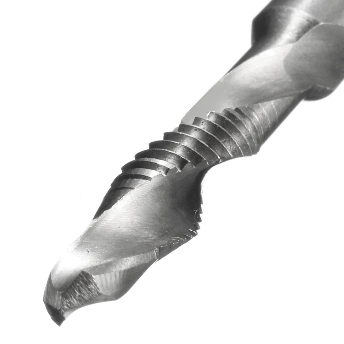 1/4 Inch Hex Shank HSS M4/5/6/8/10 Metric Screw Tap Combination Drill Bit