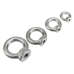 M3 M4 M5 M6 Ring Shape Lifting Eye Nut Female 304 Stainless Steel Eye Nut