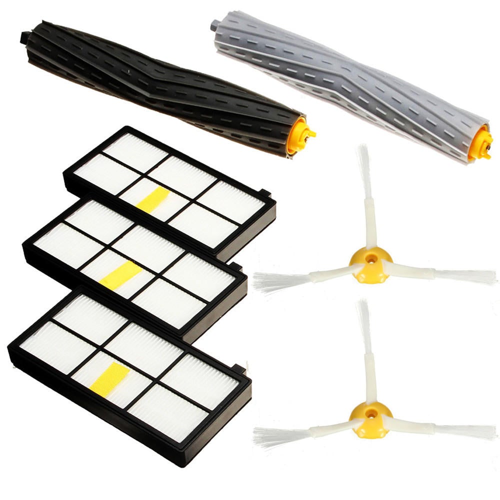 7pcs Filters and Brushes Vacuum Cleaner Accessory Kit for 800 900 Series