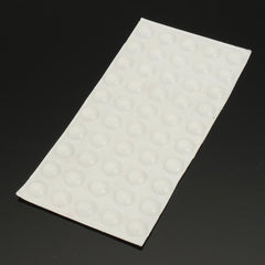 50Pcs Self Adhesive Silicone Feet Bumper Dots Cabinet Buffer Stop Pads Protector