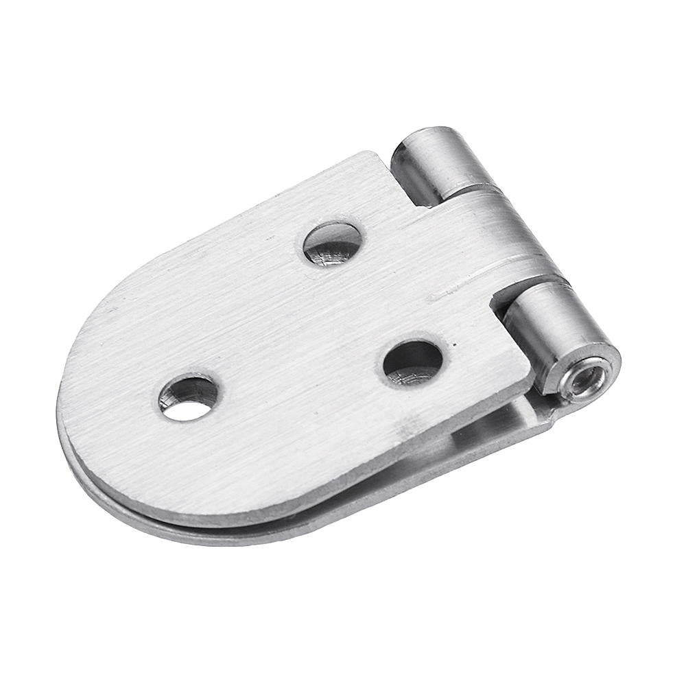 Stainless Steel Adjustable Half Round Door Butt Hinges Industrial Folding Hinge Furniture Hardware