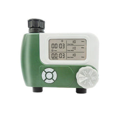 2 Outlets Programmable Hose Faucet Timer DIY Garden Irrigation Control Unit Electronic Digital LCD Irrigation Timer